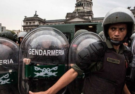 Bajo Flores: fusilado por Gendarmería