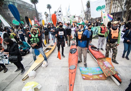 Una marea humana por la Ley de Humedales