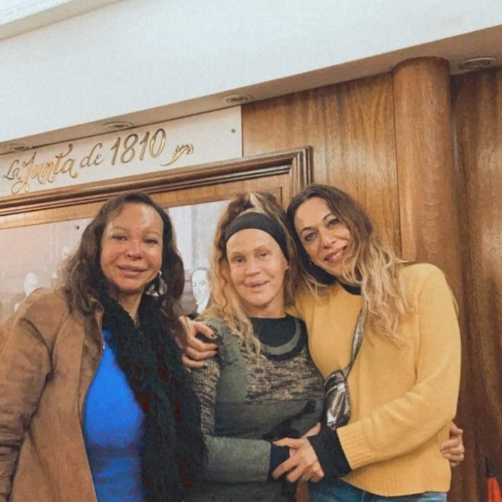 Luisa Domínguez, Noelia Luna y Violeta Alegre
