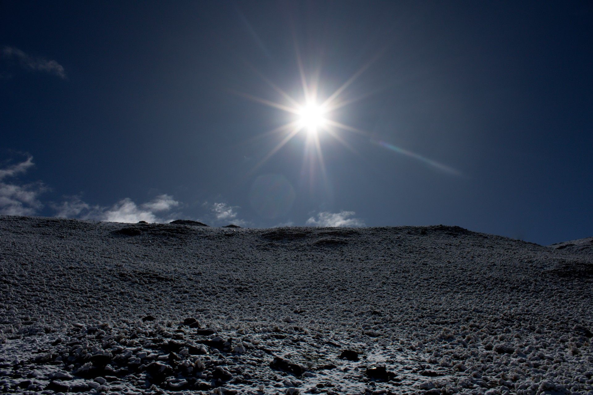 Una postal camino al salar.