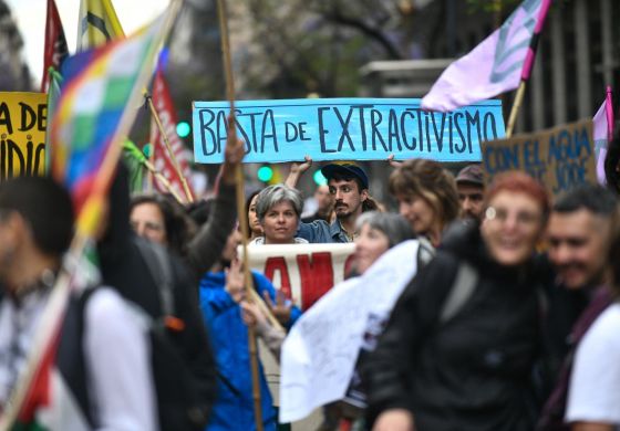 Le decimos basta al extractivismo