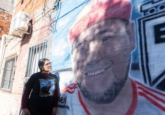 Gabriel, víctima de gatillo fácil y mural en Lugano